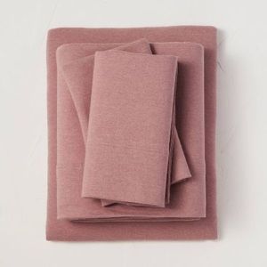 Casaluna rose Jersey Solid Sheet Set Target
